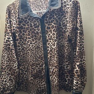 Leopard Print Women's Jacket